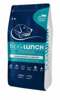 Dog Lunch Premium для собак средних и крупных пород Говядина/Рис - zooural.ru - Екатеринбург