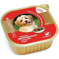 Dog Lunch конс. для собак Мясные фрикад. в соусе Говядина ламистер - zooural.ru - Екатеринбург