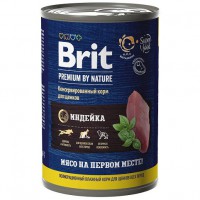 Brit Premium by Nature для щенков Индейка конс. - zooural.ru - Екатеринбург