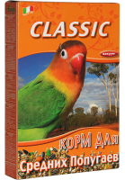 Fiory Classic корм для средних попугаев - zooural.ru - Екатеринбург