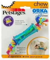 Petstages игрушка для собак "ОРКА туб" малый 13см - zooural.ru - Екатеринбург