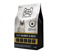 Gina Super Premium Cat Rabbit&Rice для кошек - zooural.ru - Екатеринбург
