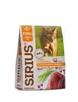 Sirius Premium Sterile для кошек Утка/Клюква - zooural.ru - Екатеринбург