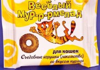 Веселый мур-р-мелад со вкусом курицы лакомство для кошек - zooural.ru - Екатеринбург