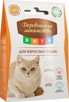 Деревенские лакомства Вита для кошек 120шт - zooural.ru - Екатеринбург