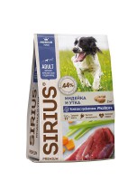 Sirius Premium Adult для средних собак Утка/Индейка/Овощи - zooural.ru - Екатеринбург