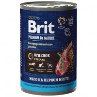 Brit Premium by Nature для собак с чувств/пищев. Ягнёнок/Гречка конс. - zooural.ru - Екатеринбург