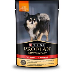 PRO PLAN Adult Opti Savour With Beef  - zooural.ru - 