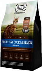 Gina Classic Cat Duck & Salmon Grain Free   - zooural.ru - 