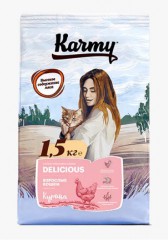 Karmy Delicious для кошек Курица - zooural.ru - Екатеринбург