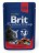 Brit Premium пауч д/кошек Говядина/Горошек 100гр - ЗооУрал